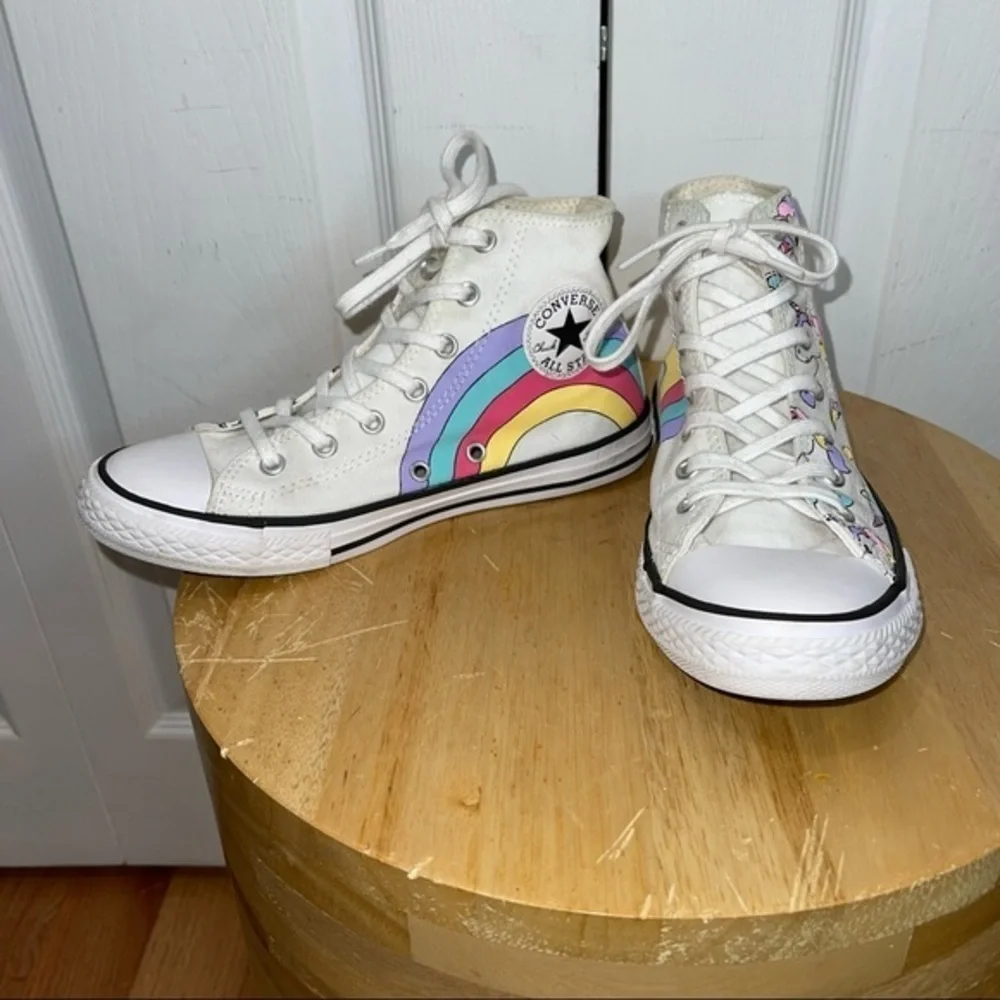 Converse Chuck Taylor All Star Unicorn Rainbow High Top Shoes